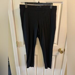 Zac & Rachel Black Ankle Ponte Pull-On Pants